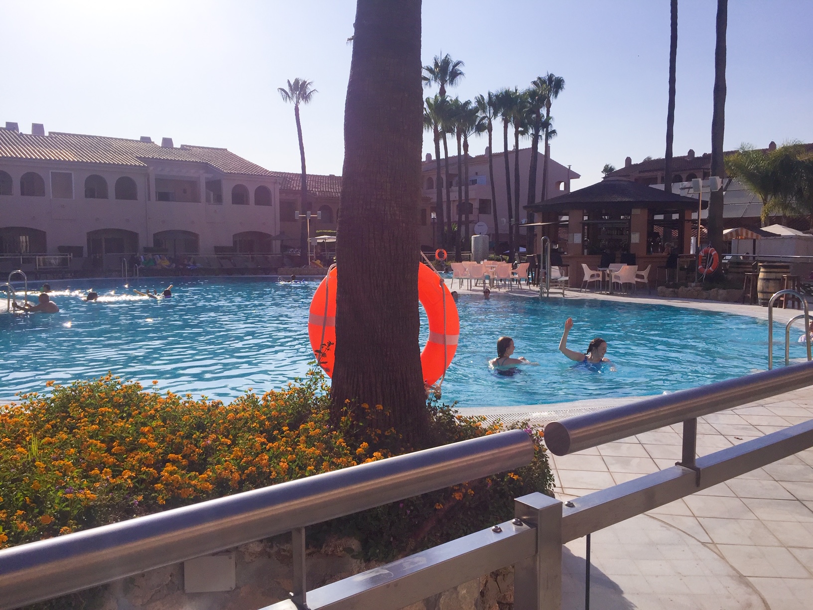 Pool At Los Amigos Beach Club Resort Malaga Spain